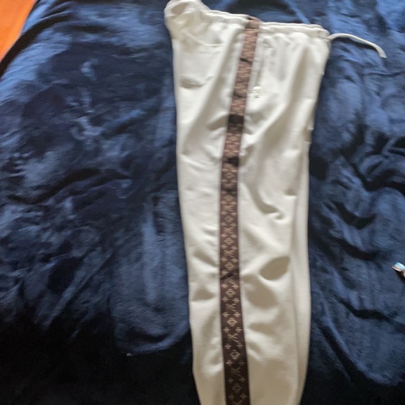 Louis Vuitton White Track Pants Sweat Pants - Picture 3 of 3